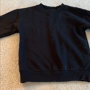 Urban outfitters black crew neck sweatshirt